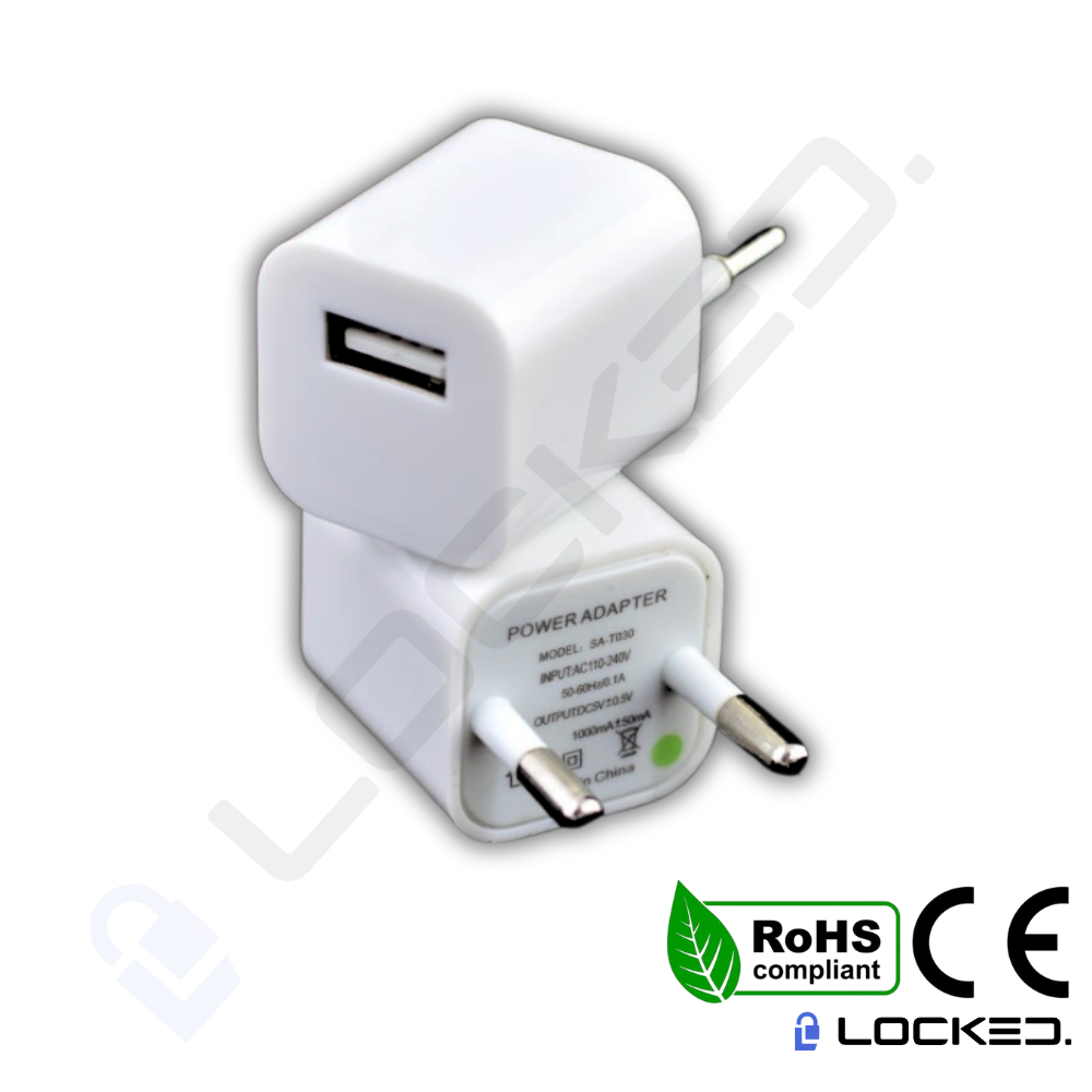 Adaptor Priza-USB 5V pentru Gateway si Encoder