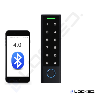 Control Acces C01 - Black,Access Amprenta, Cod, Card, Aplicatie, pentru usi si porti