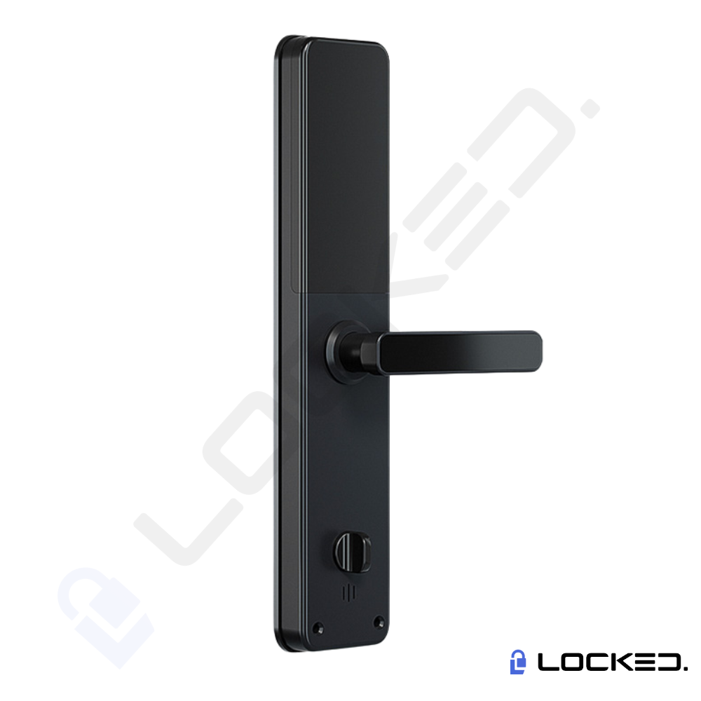 Yala Smart, Locked M01, Aluminiu, Access Amprenta, Cod, Card, Aplicatie, pentru usi Metalice