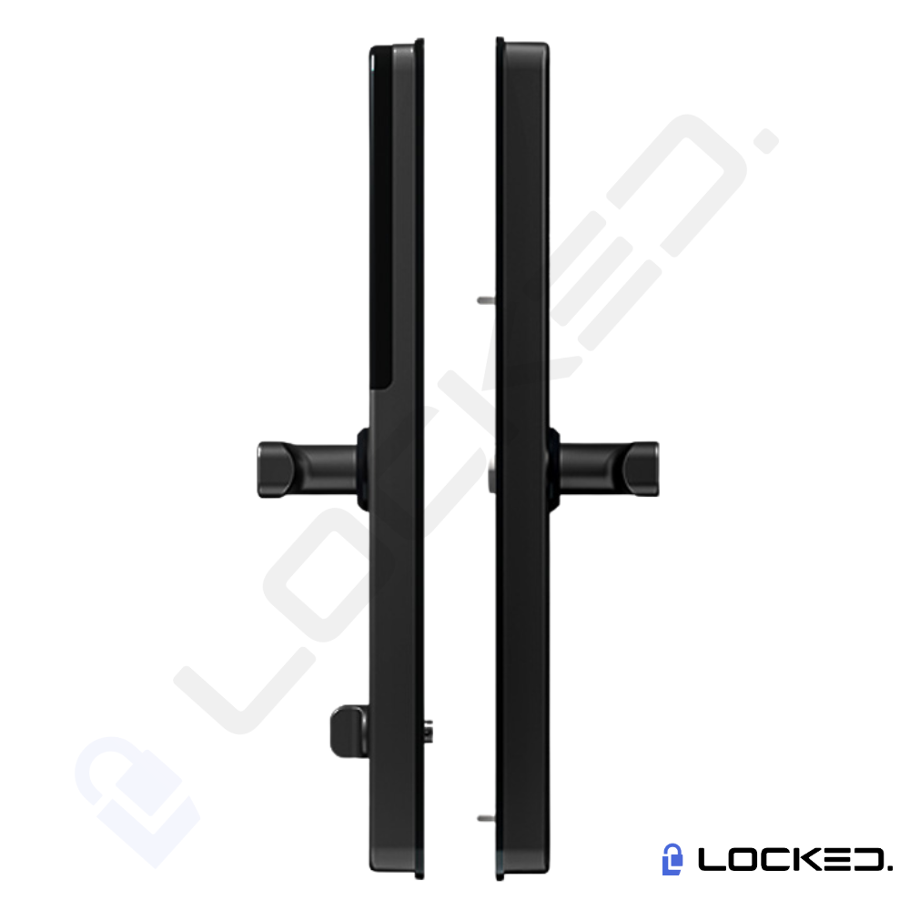 Yala Smart, Locked M01, Aluminiu, Access Amprenta, Cod, Card, Aplicatie, pentru usi Metalice