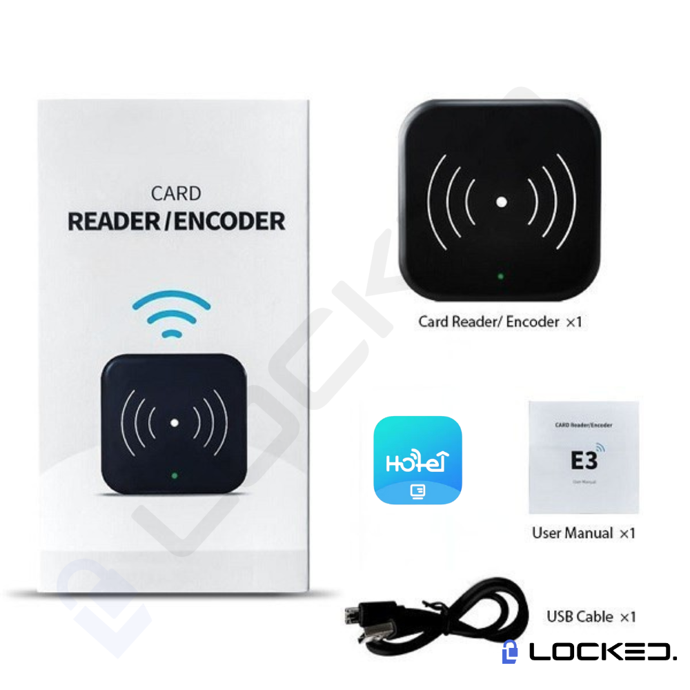 Codificator (encoder) Locked E3 pentru Carduri pentru TTLOCK / TTHotel 13.56 Mhz