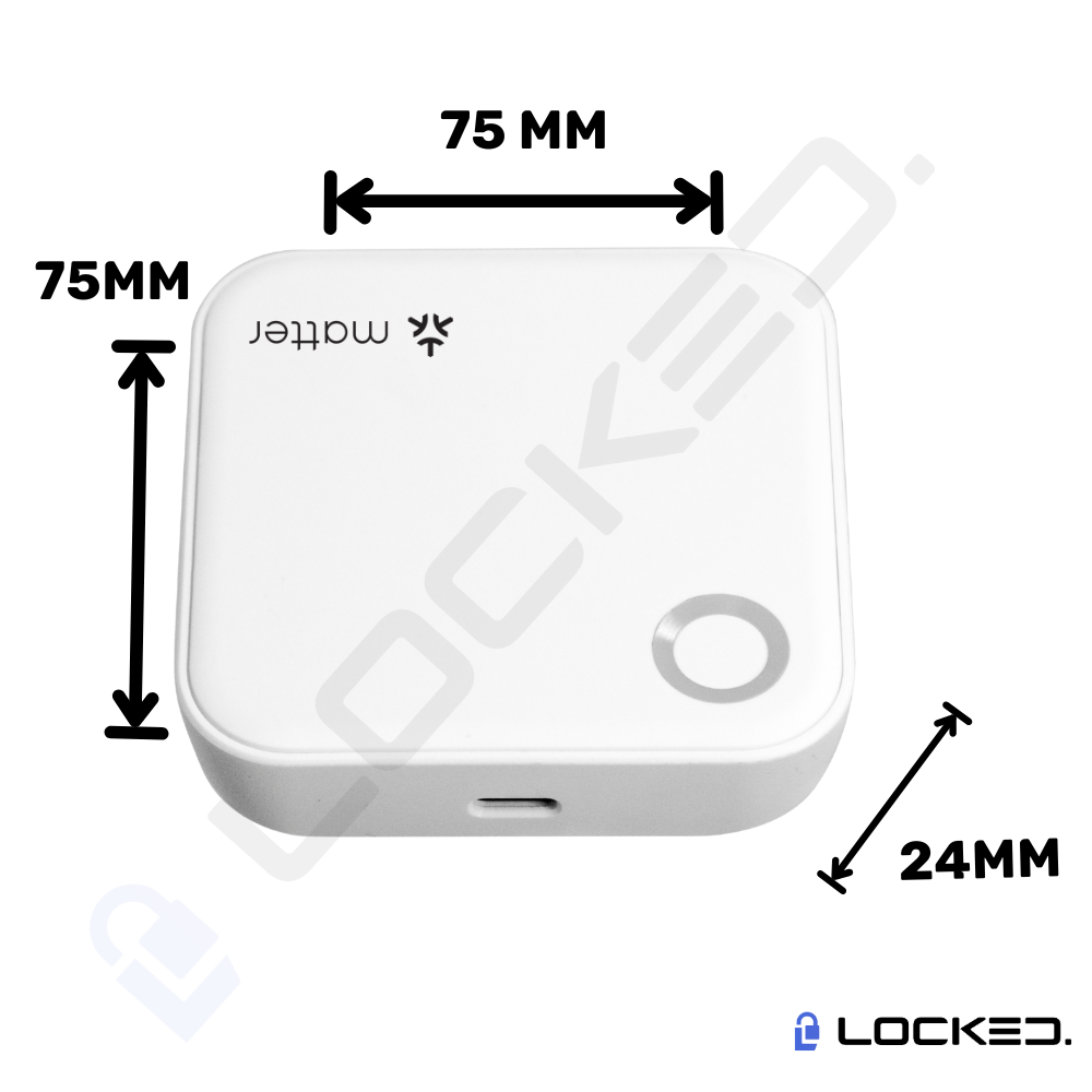 Gateway G6 Matter, TTLOCK, pentru Yale smart si Acces Control (2.4 Ghz) Matter, Alexa, Google Home