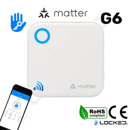 Gateway G6 Matter, TTLOCK, pentru Yale smart si Acces Control (2.4 Ghz) Matter, Alexa, Google Home
