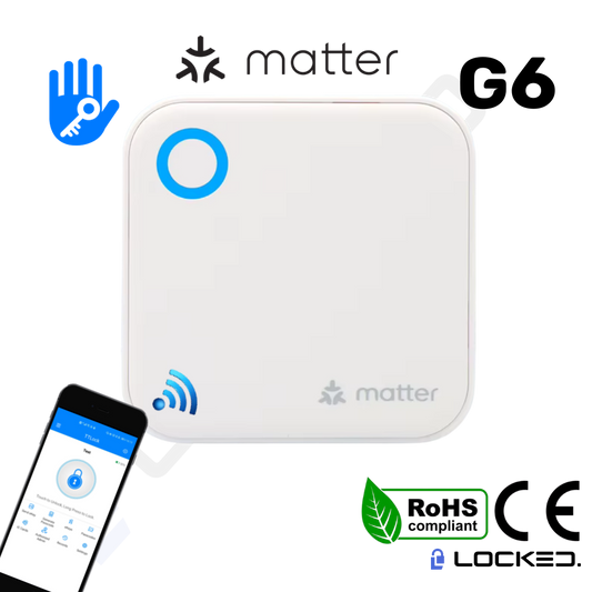 Gateway G6 Matter, TTLOCK, pentru Yale smart si Acces Control (2.4/5Ghz) Matter, Alexa, Google Home